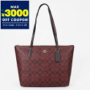 コーチ COACH トートバッグ レディース シグネチャー ジップトップトート ボルドー系 4455 IMFCG | コンビニ受取 ブランド【最大3000円クーポン7/14 11:59迄】