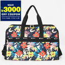 レスポートサック LeSportsac ボストンバッグ レディース DELUXE LG WEEKENDER 2way ショルダーバッグ 旅行バッグ 花柄 ブラック系マルチカラー 4319 F636 | コンビニ受取 ブランド【最大3000円クーポン7/14 11:59迄】