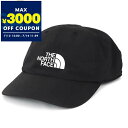 ノースフェイス THE NORTH FACE 帽子 メンズ HORIZON HAT ロゴキャップ ブラック NF0A5FXL JK3 | コンビニ受取 ブランド...
