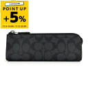 コーチ COACH ペンケース メンズ シグネチャー ブラック系 C6986 QBO4G | コンビニ受取 ブランド【ポイント5倍_7/15 23:59迄】