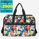 レスポートサック LeSportsac ボストンバッグ レディース DELUXE LG WEEKENDER 2way ショルダーバッグ 旅行バッグ 花柄 ブラック系マルチカラー 4319 F636 | コンビニ受取 ブランド【最大2000円クーポン7/17 23:59迄】