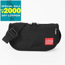 マンハッタンポーテージ Manhattan Portage ボディバッグ メンズ レディース ウェストバッグ ブラック 1115 BLACK | コンビニ受取 ブランド【最大2000円クーポン7/17 23:59迄】