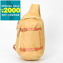 パタゴニア Patagonia ボディバッグ レディース メンズ Atom Sling アトム スリング 8L イエロー 48262 Mountain Breeze: Buttercup Yellow | コンビニ受取 ブランド【最大2000円クーポン7/17 23:59迄】