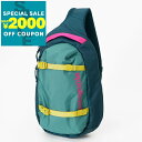 パタゴニア Patagonia ボディバッグ メンズ レディース Atom Sling アトム スリング 8L ブルーグリーン 48262 Wetland Blue | コンビニ受取 ブランド【最大2000円クーポン7/17 23:59迄】