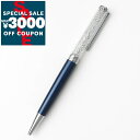 スワロフスキー Swarovski ボールペン レディース Crystalline ブラックインク ネイビー 5351068 | コンビニ受取 ブランド【最大3000円クーポン7/22 23:59迄】