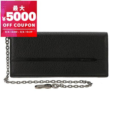 ブルガリ BVLGARI 財布 メンズ 長財布 レザー ウォレットチェーン付き ブラック 36970 GRAIN BLK | ブランド【最大5000円クーポン8/6 10:59迄】