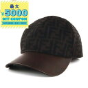 フェンディ FENDI 帽子 メンズ レディース FFファブリック ズッカ柄 ベースボールキャップ ブラウン系 FXQ768 AH7J F15B6 | ブランド...