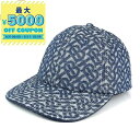 バーバリー BURBERRY 帽子 メンズ レディース TBモノグラム ベースボールキャップ Mサイズ ブルー 8056136 M | コンビニ受取 ブランド【...