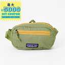 パタゴニア Patagonia ボディバッグ メンズ レディース ULTRALIGHT BLACK HOLE MINI HIP PACK 折りたたみ ウェストバ...