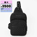 エンポリオアルマーニ EMPORIO ARMANI ボディバッグ メンズ ナイロン オールオーバージャカード イーグル ワンショルダー ブラック Y4O419 ...