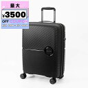 カルバンクライン Calvin Klein スーツケース 35L Sustain 3.0 Collection Sサイズ TSAロック対応 ブラック LH118SN4 BLK | ブランド【最大3500円クーポン8/14 23:59迄】