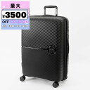 カルバンクライン Calvin Klein スーツケース 65L Sustain 3.0 Collection Mサイズ TSAロック対応 ブラック LH418SN4 BLK | ブランド【最大3500円クーポン8/14 23:59迄】
