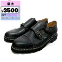 パラブーツ Paraboot ビジネスシューズ メンズ 本革 ウィリアム ダブルモンク ブラック [24.0cm / 24.5cm / 25.0cm / 25....