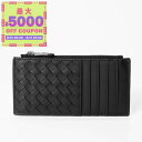 ボッテガヴェネタ BOTTEGA VENETA 財布 メンズ 小銭入れ カーフレザー イントレチャート 革編み フラグメントケース コインケース ブラック 566430 V47W1 1275 | ブランド【最大5000円クーポン8/17 23:59迄】