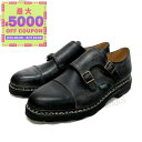 パラブーツ Paraboot ビジネスシューズ メンズ 本革 ウィリアム ダブルモンク ブラック [24.0cm / 24.5cm / 25.0cm / 25....