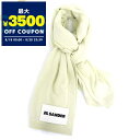 ジルサンダープラス Jil Sander+ マフラー レディース メンズ カシミア100% ニット スカーフ アイボリー JSCT764009 WTY10008...