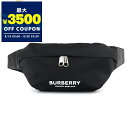 バーバリー BURBERRY ボディバッグ メンズ レディース ロゴ ウェストバッグ ブラック 8049095 | ブランド【最大3500円クーポン8/20 2...