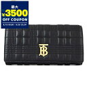 バーバリー BURBERRY 財布 レディース 長財布 TBロゴ キルティング ブラック 8049288 | ブランド【最大3500円クーポン8/20 23:5...