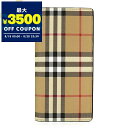 バーバリー BURBERRY 財布 メンズ 長財布 ヴィンテージチェック ベージュ系 8057952 | ブランド【最大3500円クーポン8/20 23:59迄...
