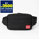 マンハッタンポーテージ Manhattan Portage ショルダーバッグ メンズ レディース The Spoke ウェストバッグ S ブラック 1104 BLACK | コンビニ受取 ブランド【最大3500円クーポン8/20 23:59迄】