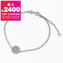 トリーバーチ TORY BURCH ブレスレット レディース ラインストーン ロゴ シルバー 80997 042 | コンビニ受取 ブランド【最大2400円クー...