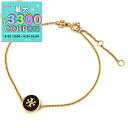 トリーバーチ TORY BURCH ブレスレット レディース エナメル サークル ブラック×ゴールド 90284 720 | コンビニ受取 ブランド【最大330...
