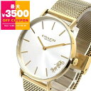 コーチ COACH 腕時計 レディース Perry ペリー 馬車モチーフ 36mm シルバー×ゴールド 14503125 | コンビニ受取 ブランド【最大3500円クーポン&P3倍_9/7 23:59迄】