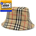 バーバリー BURBERRY 帽子 メンズ レディース ビンテージチェック バケットハット Lサイズ ベージュ系 8026927 L | コンビニ受取 ブランド...