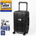 ノースフェイス THE NORTH FACE スーツケース オールウェザー 4ウィーラー 22インチ 24L キャリーケース Sサイズ ブラック NM32367...