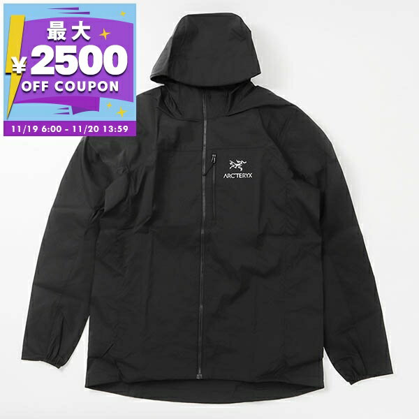 アークテリクス ARC’TERYX スコーミッシュ フーディ ウィンドシェル メンズ 男性 軽量 防風 撥水 アウトドア ブランド ギフト プレゼント 誕生日 X000007411 BLACK【最大2500円クーポン 11/20 13:59迄】