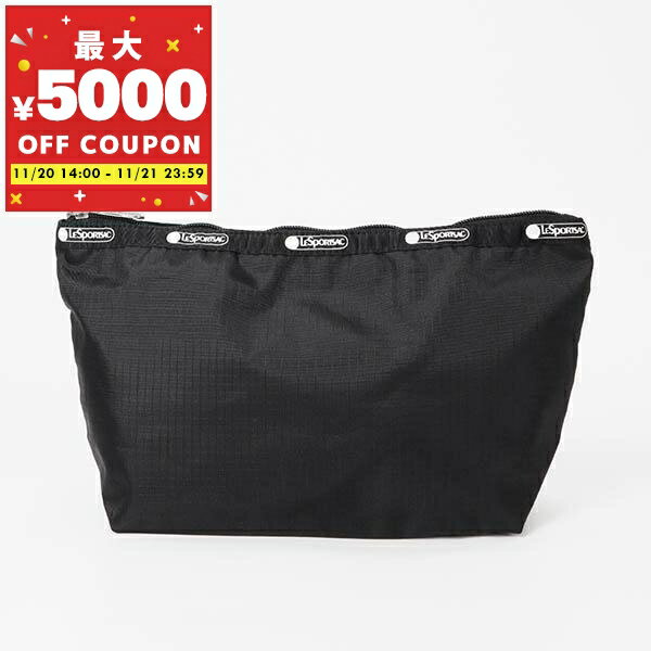 レスポートサック LeSportsac ポーチ 無地 ブラック 3950 C509 | 無料メール便 ブランド【最大5000円クーポン 11/21 23:59迄】