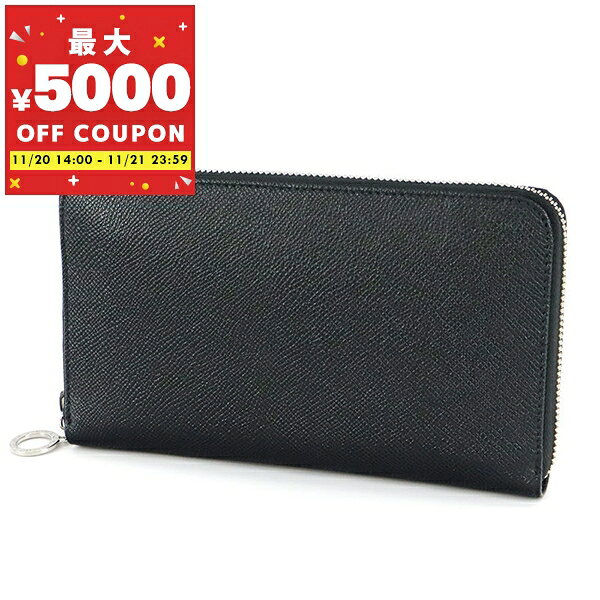 ブルガリ BVLGARI 財布 メンズ レディース ラウンドファスナー 長財布 レザー ブラック 36933 BLK | ブランド【最大5000円クーポン 11/21 23:59迄】
