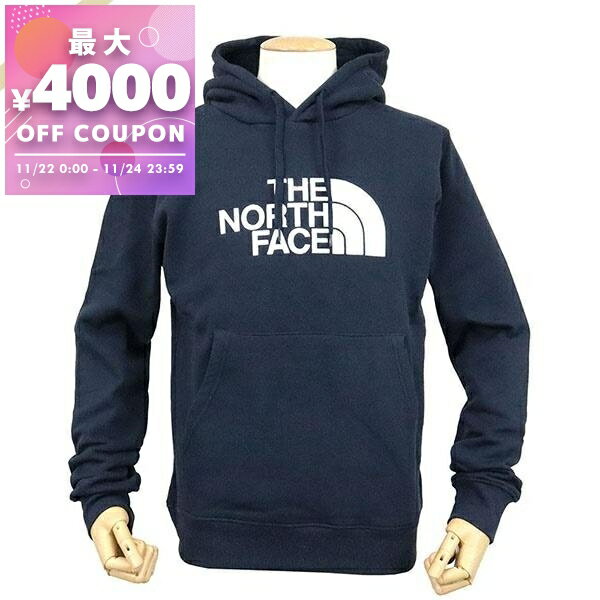ノースフェイス THE NORTH FACE パーカー メンズ ロゴサイズ ネイビー NF00AHJY6S | コンビニ受取 ブランド【最大4000円クーポン ...