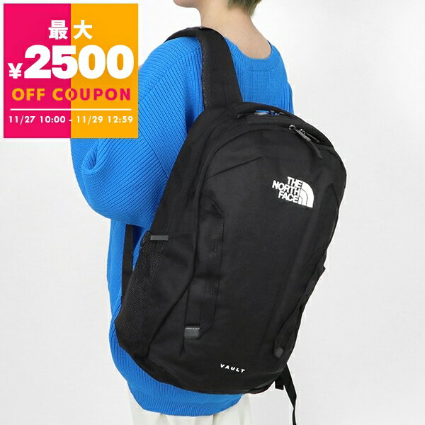 ノースフェイス THE NORTH FACE リュックサック メンズ レディース Vault ヴォルト バックパック ブラック NF0A3VY2 4H0 | コンビニ受取 ブランド【最大2500円クーポン 11/29 12:59迄】のサムネイル