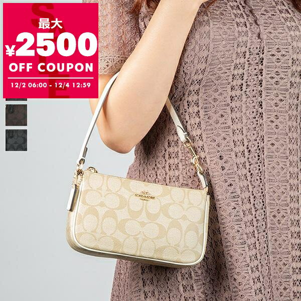 コーチ COACH ハンドバッグ レディース シグネチャー Nolita 19 ノリータ ミニバッグ ［ベージュ/ライトベージュ/ブラウン/ブラック系］ C3308 | コンビニ受取 ブランド【最大2500円クーポン 12/4 12:59迄】