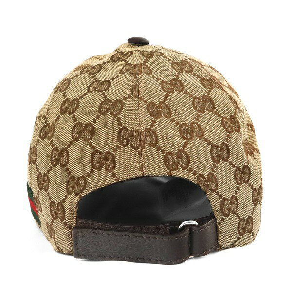 グッチ GUCCI 帽子 メンズ レディース オリジナルGGキャンバス ベースボール キャ...