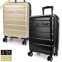 カルバンクライン Calvin Klein キャリーケース Ridge Line Collection 35L TSAロック対応 縦型 Sサイズ [ブラック/シ...
