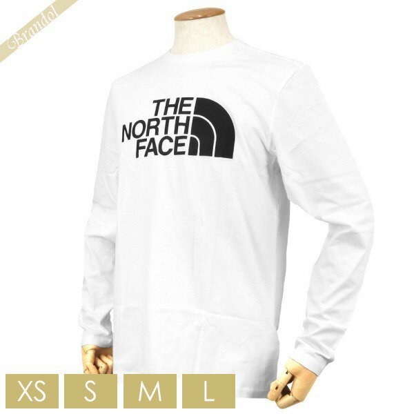 ノースフェイス THE NORTH FACE メンズ 長袖 Tシャツ Half Dome Tee ロゴ ロンT ［XSサイズ/Sサイズ/Mサイズ/Lサイズ］ ホワイト NF0A4M8M FN4 | ブランド