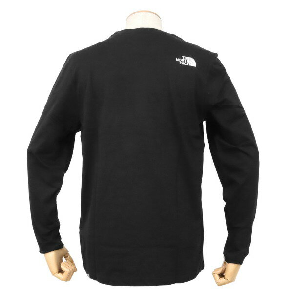 ノースフェイス THE NORTH FACE メンズ 長袖 Tシャツ Standard LS Tee ロゴ ロンT ［XSサイズ/Sサイズ/Mサイズ/Lサイズ］ ブラック NF0A5585 JK3 | ブランド