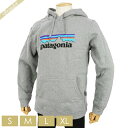 パタゴニア Patagonia メンズ Patagonia パタゴニア メンズ パーカー P-6 Logo Uprisal フーディ ［Sサイズ/Mサイズ/Lサイズ/XLサイズ］ グレー 39622 GLH | コンビニ受取 ブランド