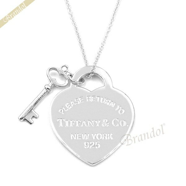 〈訳あり・黒ずみ・留め具不良あり〉Tiffany ティファニー ネックレス リターン トゥ ティファニー RTT ハート タグ キー シルバー 26909686