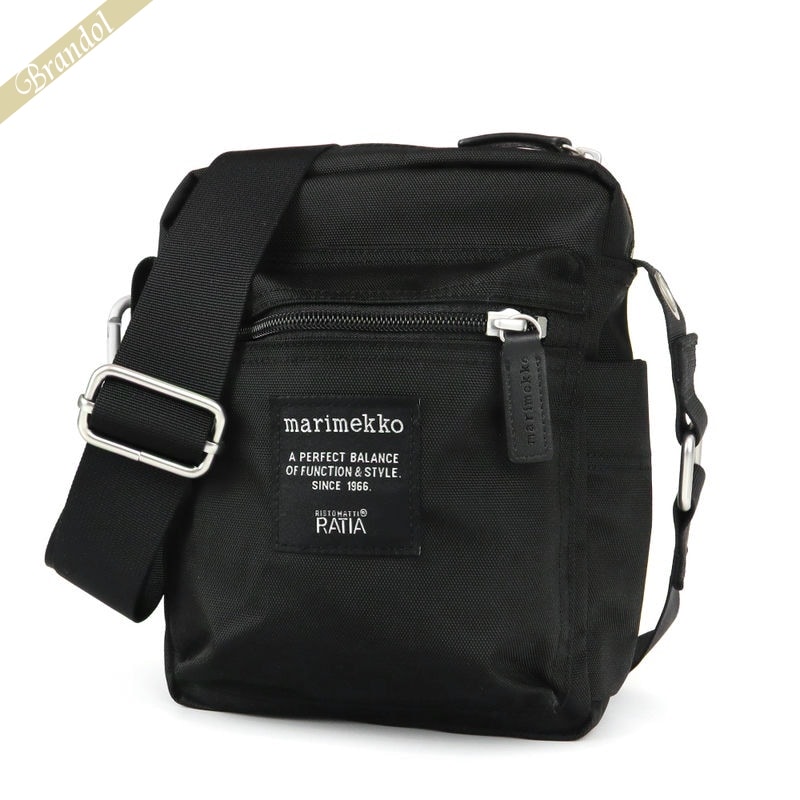 マリメッコ ショルダーバッグ marimekko メンズ Cash&Carry ブラック 026992 999 | ブランド