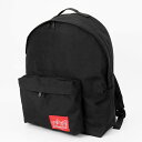 《最大4000円クーポン_6日23:59迄》マンハッタンポーテージ リュック Manhattan Portage メンズ Big Apple Backpack バッグパック ブラック 1211 BLACK | ブランド