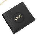 グッチ 二つ折財布 GUCCI メンズ ロゴ レザー ブラック 643875 DJ20N 1000