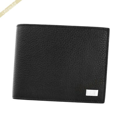 《最大4000円クーポン_6/11 23:59まで》ダンヒル 二つ折財布 dunhill メンズ Avorities アボリティーズ レザー ブラック 19F2932AV | ブランド