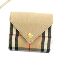 《MAX3300円OFFクーポン_29日1:59まで》バーバリー 二つ折財布 BURBERRY レディースヴィンテージチェック ベージュ系×ライトベージュ 8026115 | ブランド