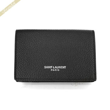 《1000円クーポン対象！6/21(日)23:59まで》サンローラン パリ SAINT LAURENT レディース パリ 三つ折り財布 レザー ブラック 459784 B680N 1000 | ブランド