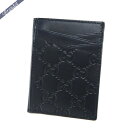グッチ カードケース GUCCI メンズ グッチ GUCCI GUCCIシグネチャー レザー 縦型 ネイビー 495015 CWC1R 4009 | ブランド(4)