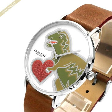 コーチ COACH レディース腕時計 Perry ペリー レキシー ハート 36mm ホワイト×ブラウン 14503514 アウトレット | ブランド