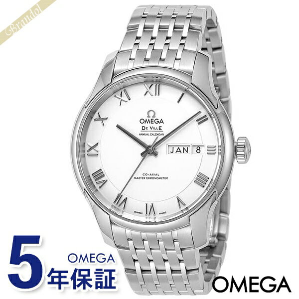 オメガ デ・ビル 腕時計（メンズ） オメガ 腕時計 メンズ OMEGA デ・ヴィル アワービジョン 41mm 自動巻き シルバー 433.10.41.22.02.001 | ブランド